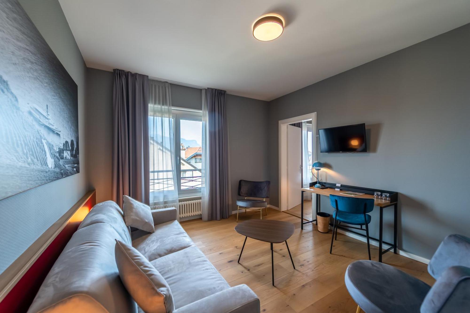 Châtonneyre Hotel&Restaurant Vevey Chambre photo