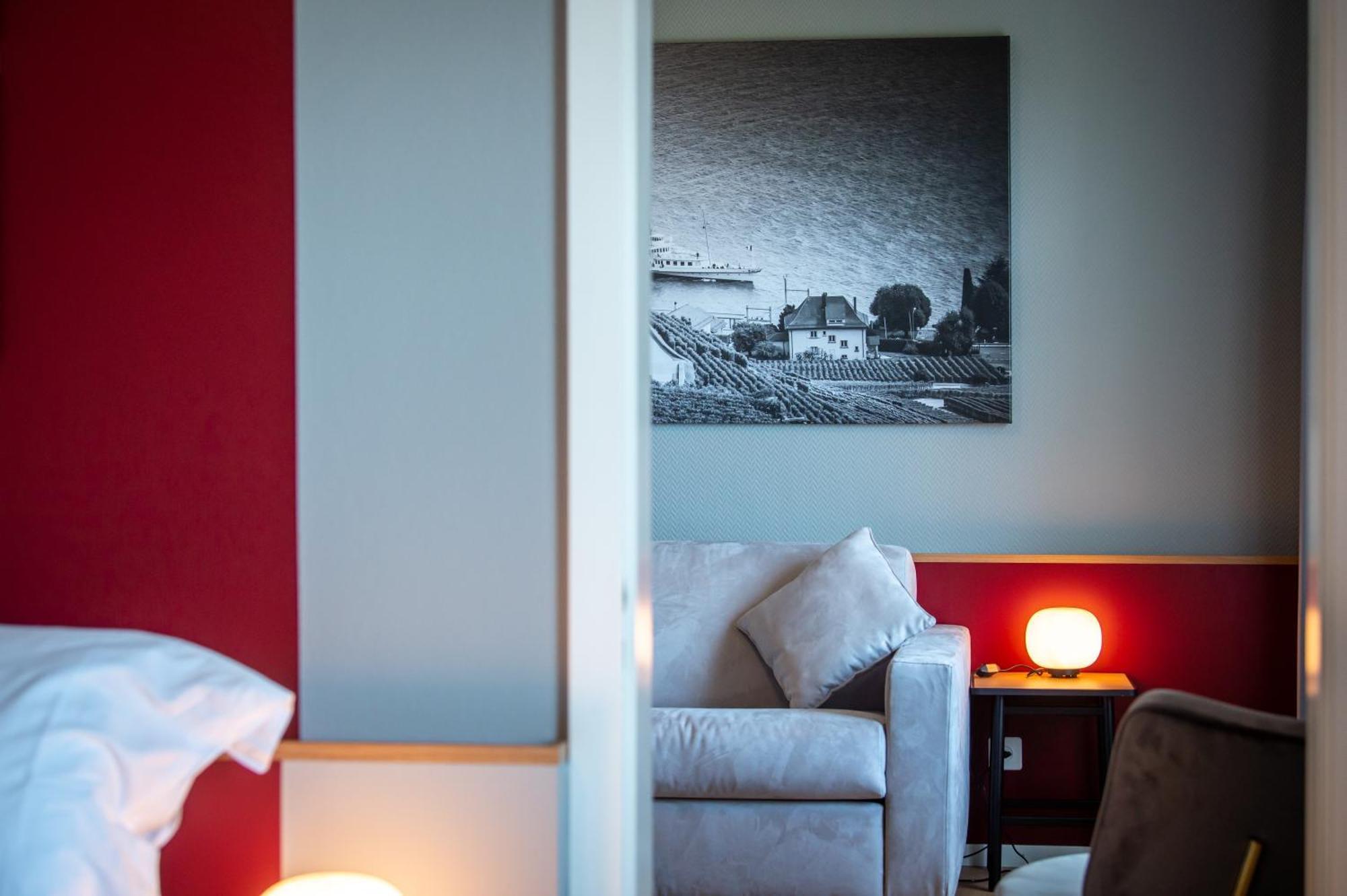 Châtonneyre Hotel&Restaurant Vevey Chambre photo