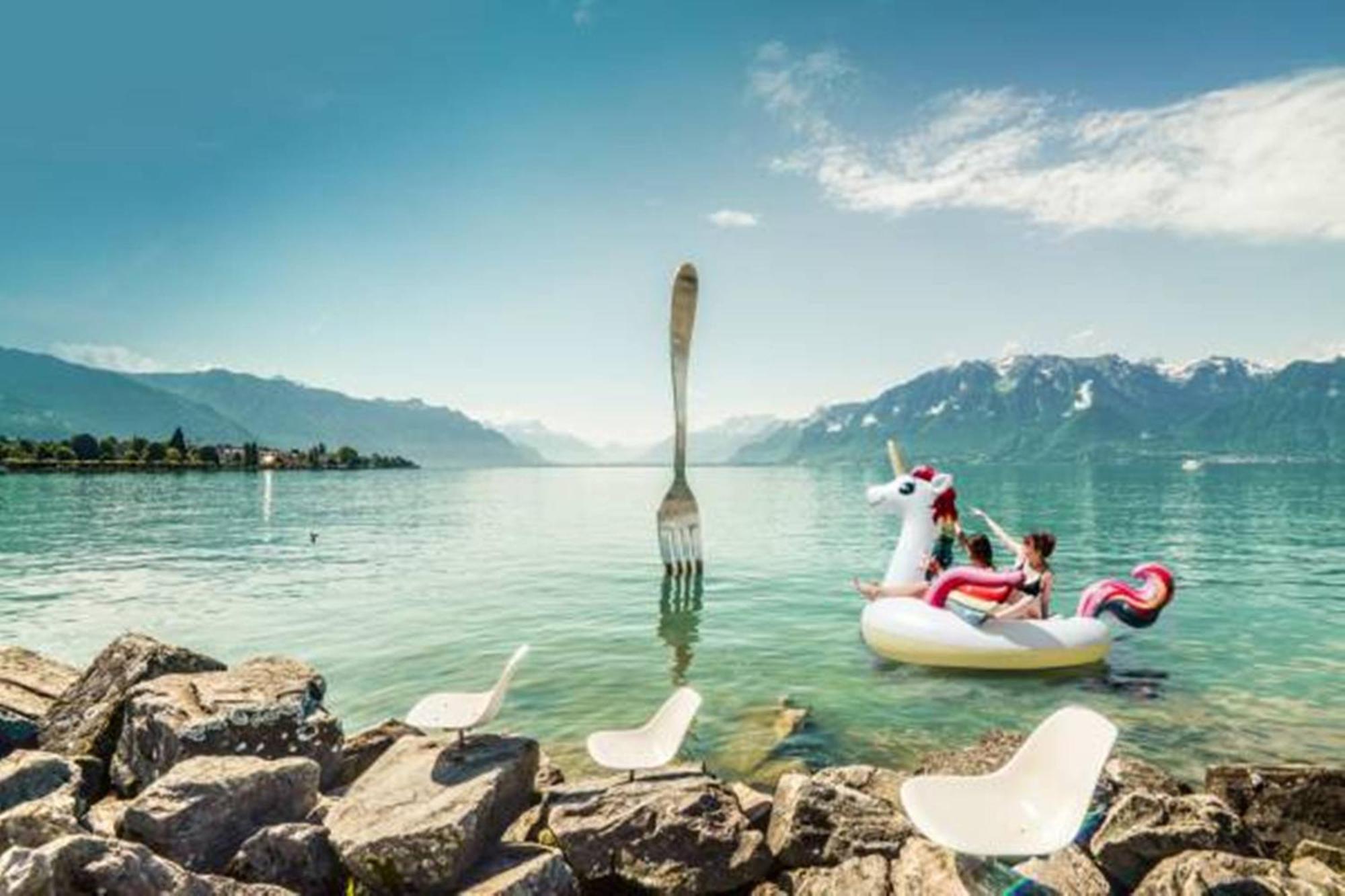 Châtonneyre Hotel&Restaurant Vevey Extérieur photo